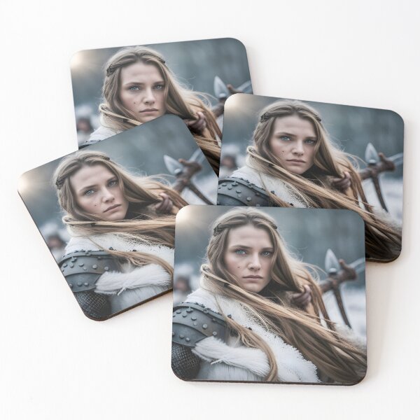 Item preview, Queen Lagertha with halberd designed and sold by ptosis.