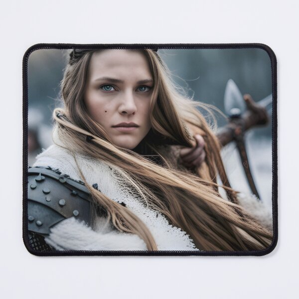 Item preview, Queen Lagertha with halberd designed and sold by ptosis.