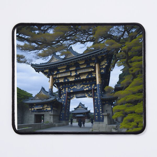 Item preview, Japanese Castle Gate by AI 7 shichi designed and sold by RADRussell.