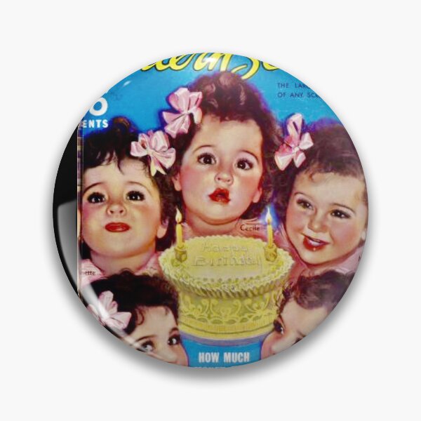 Item preview, Happy Birthday to the DiDionne Quints  designed and sold by Jenniferkate72.