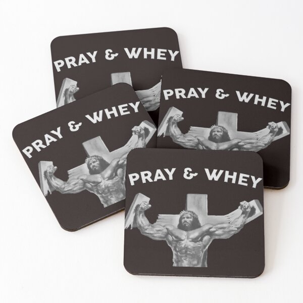Item preview, Pray And Whey designed and sold by AnabolicMerch.