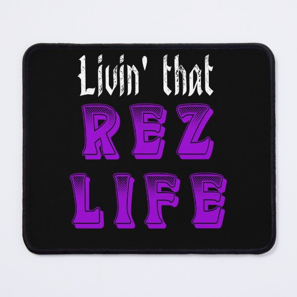 Item preview, Livin' That Rez Life - Purple/ White designed and sold by JMWCD.