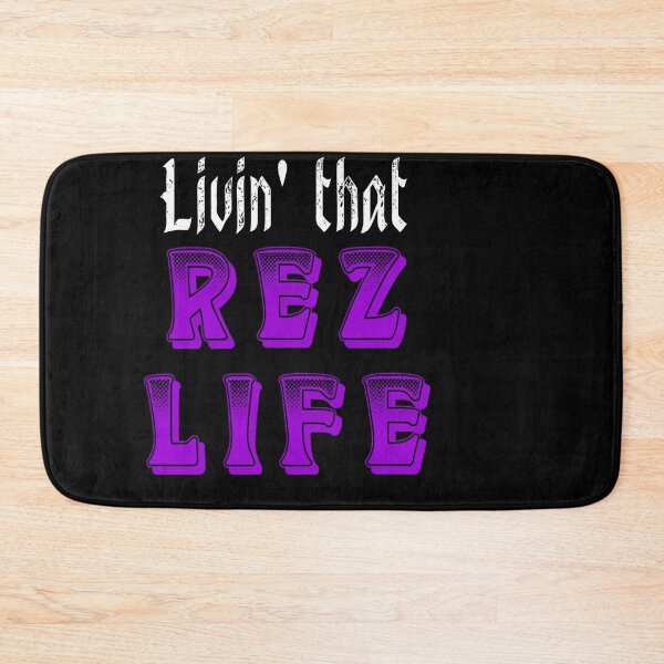 Item preview, Livin' That Rez Life - Purple/ White designed and sold by JMWCD.