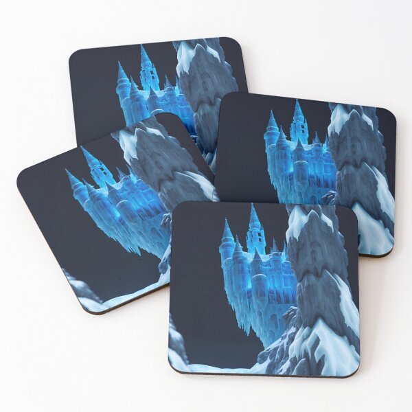 Item preview, Ice Castle on a Mountain Peak 2 designed and sold by RADRussell.
