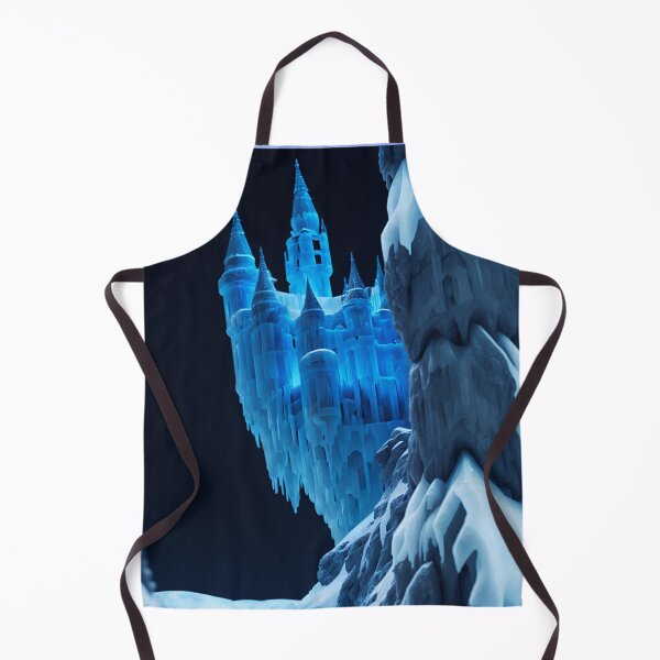 Item preview, Ice Castle on a Mountain Peak 2 designed and sold by RADRussell.