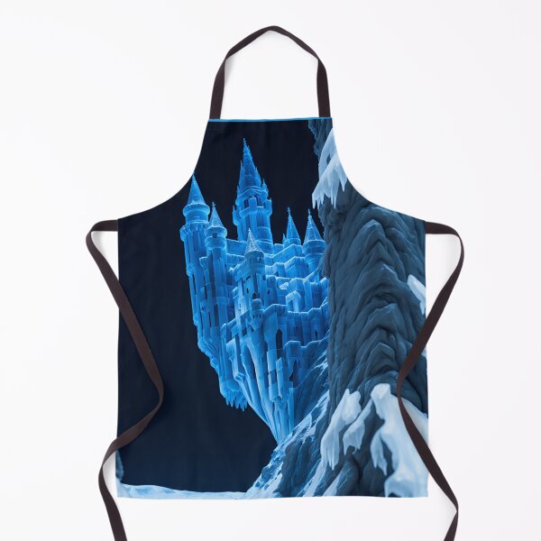Item preview, Ice Castle on a Mountain Peak 3 designed and sold by RADRussell.