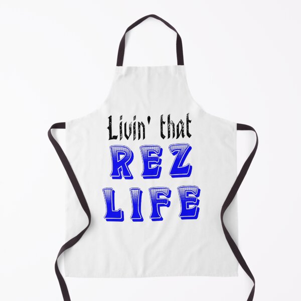 Item preview, Livin' That Rez Life - Black / Blue designed and sold by JMWCD.