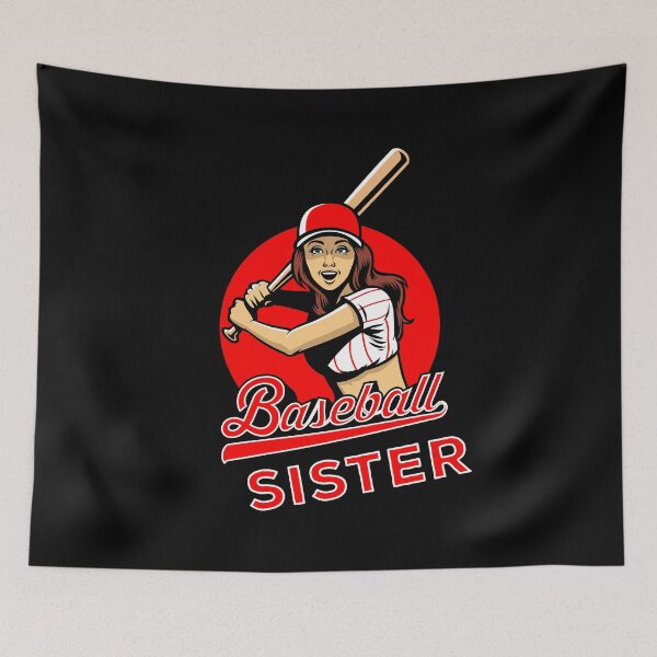 Item preview, Baseball Sister designed and sold by CanaryCanvas.