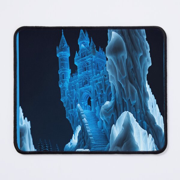 Item preview, Ice Castle on a Mountain Peak 4 designed and sold by RADRussell.