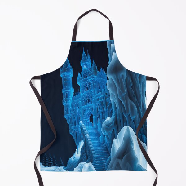 Item preview, Ice Castle on a Mountain Peak 4 designed and sold by RADRussell.