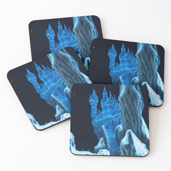 Item preview, Ice Castle on a Mountain Peak 6 designed and sold by RADRussell.