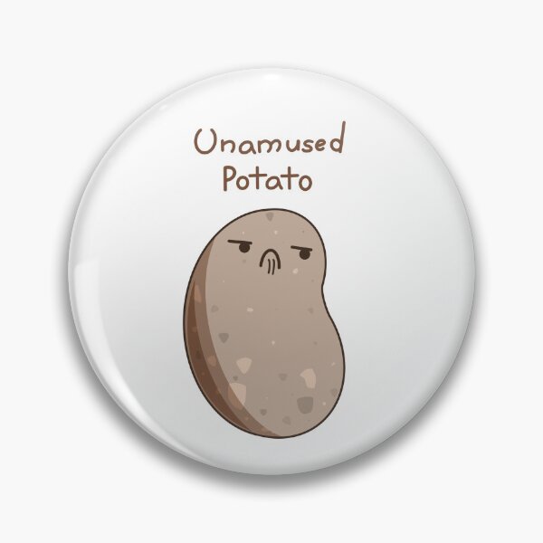 Item preview, Unamused Potato designed and sold by 2hoursofsleep.