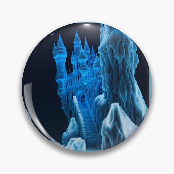 Item preview, Ice Castle on a Mountain Peak 7 designed and sold by RADRussell.