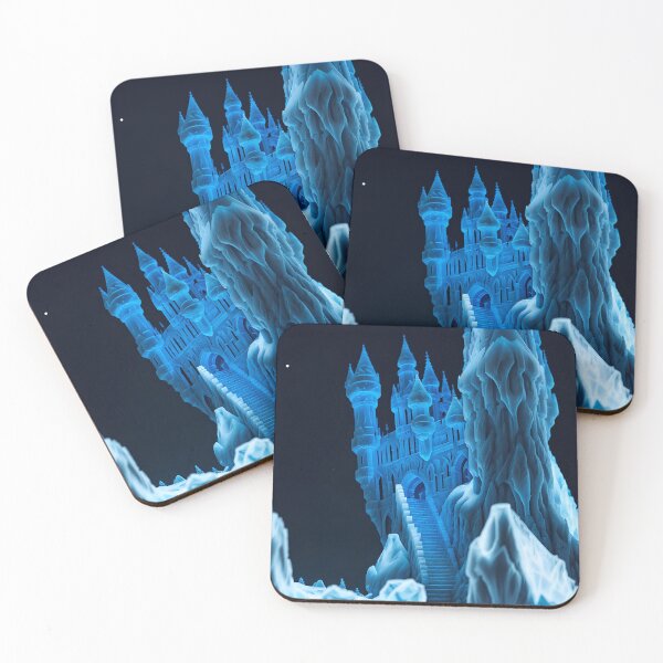 Item preview, Ice Castle on a Mountain Peak 7 designed and sold by RADRussell.