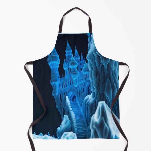 Item preview, Ice Castle on a Mountain Peak 7 designed and sold by RADRussell.