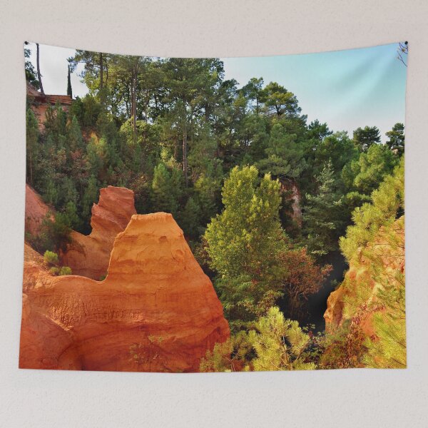 Item preview, France - Luberon ocher quarry in Roussillon designed and sold by franck380.