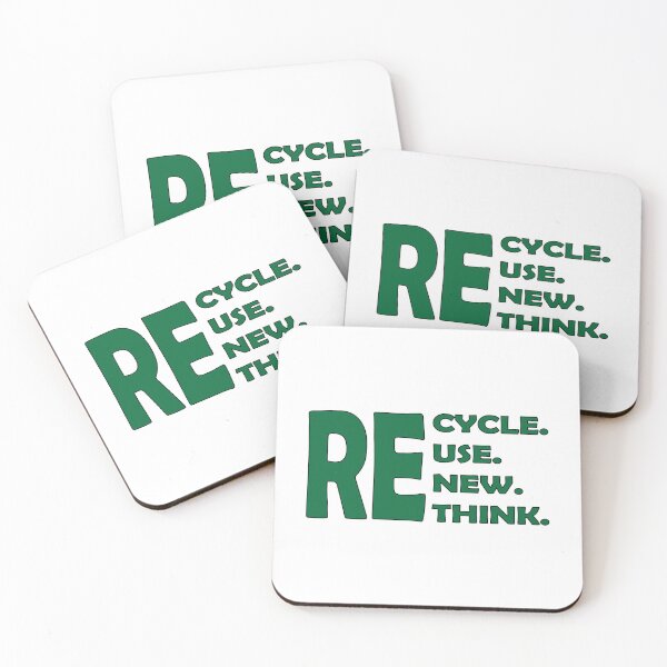 Item preview, Recycle. Reuse. Renew. Rethink. designed and sold by cubiclecoma.