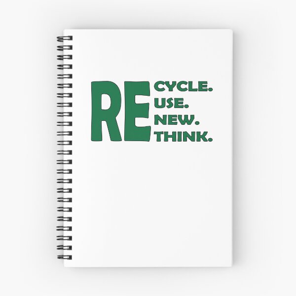Item preview, Recycle. Reuse. Renew. Rethink. designed and sold by cubiclecoma.