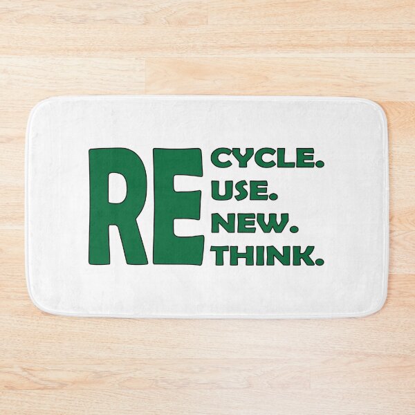 Item preview, Recycle. Reuse. Renew. Rethink. designed and sold by cubiclecoma.