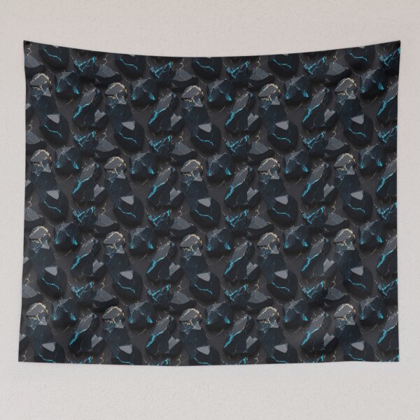 Item preview, Realistic Black Quartz Opal Marble Texture, Realistic, Seamless,  designed and sold by 5dward.