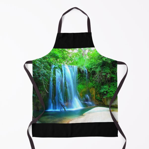 Item preview, Long-exposure shot of Cascata "de lu Vagnatò" in Sarnano designed and sold by Kristina Drozd.