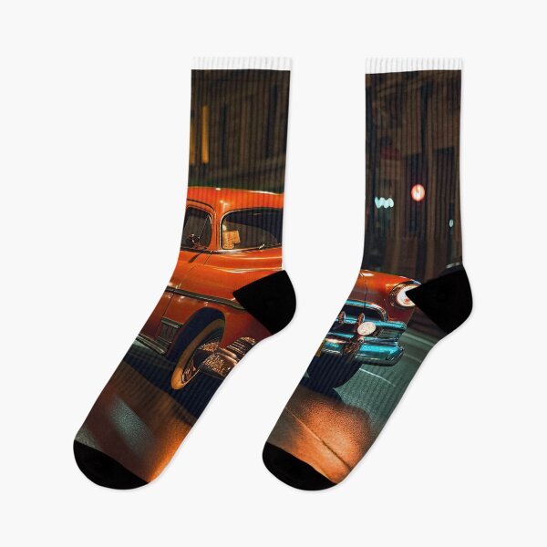 Item preview, Driving A 1950 Chevrolet Bel Air On A City Street At Night designed and sold by Diego Re.