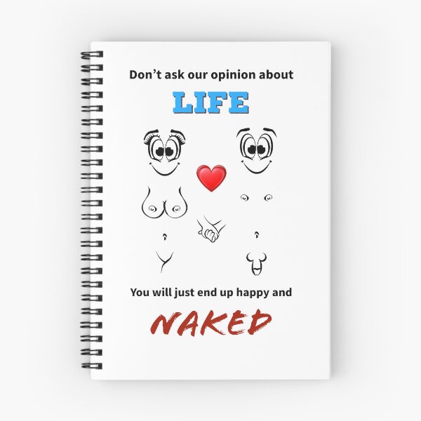 Item preview, Life is better Naked Couple designed and sold by NUDIMS.