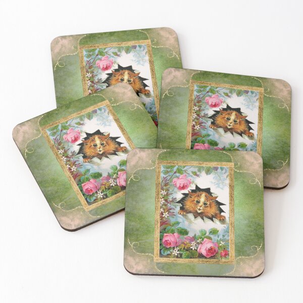 Item preview, Louis Wain Breakthrough Cat designed and sold by donnaleewhit.