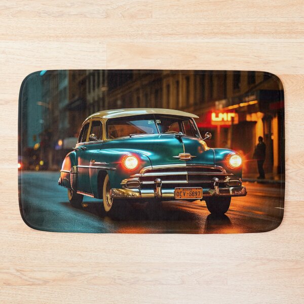 Item preview, Red Lights Of A 1950 Chevrolet Bel Air designed and sold by Diego Re.