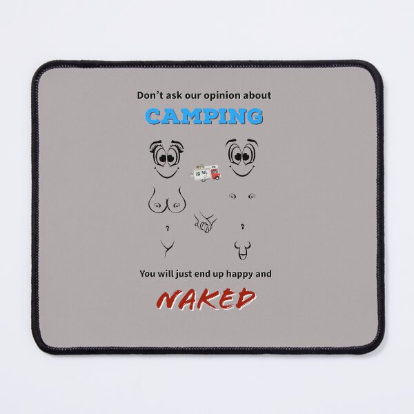 Item preview, Camping Naked designed and sold by NUDIMS.