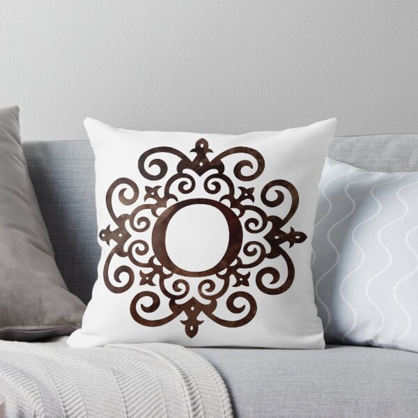 Item preview, Monogram O Rustic Gothic Motif designed and sold by simplymonogram.