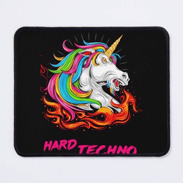 Item preview, Hard Techno unicorn. designed and sold by paulo silveira.