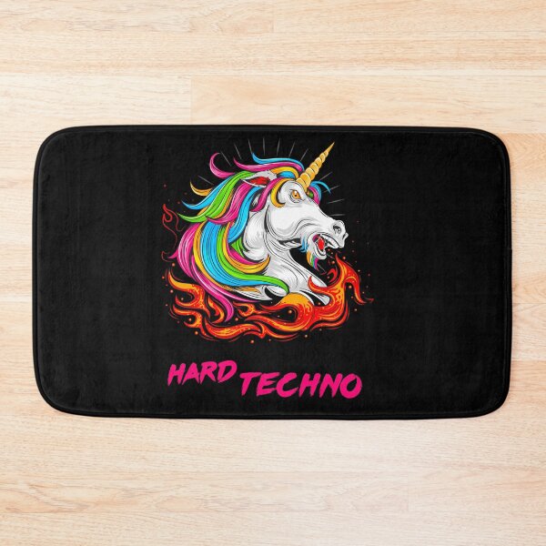 Item preview, Hard Techno unicorn. designed and sold by paulo silveira.