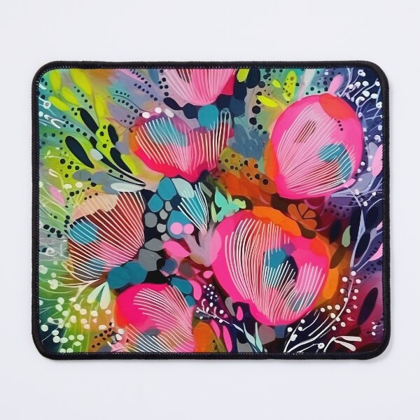 Item preview, Countrystyle abstract florals 1 designed and sold by Art by Lilia.