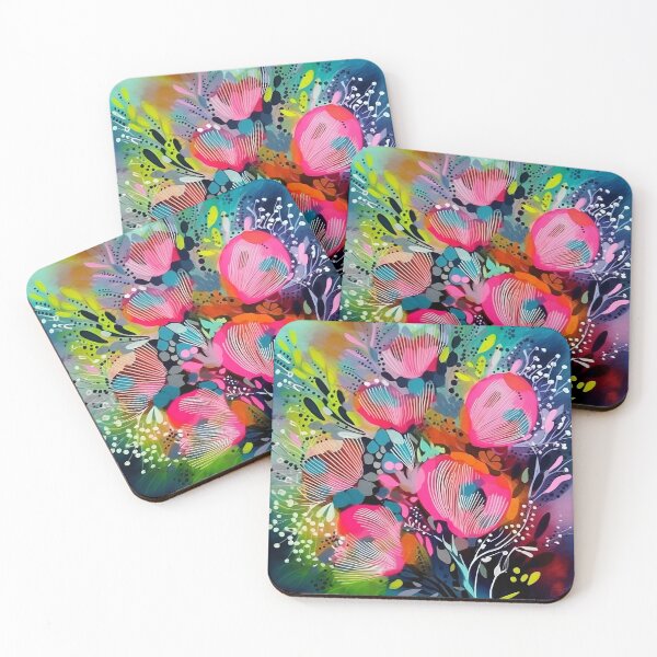 Item preview, Countrystyle abstract florals 1 designed and sold by Art by Lilia.