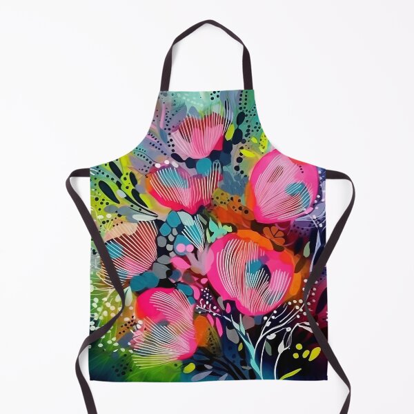 Item preview, Countrystyle abstract florals 1 designed and sold by Art by Lilia.