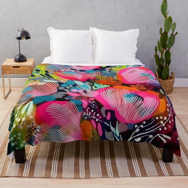 Item preview, Countrystyle abstract florals 1 designed and sold by Art by Lilia.