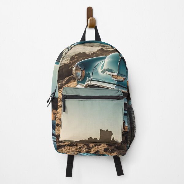 Item preview, A Day At The Beach With My 1950 Chevrolet Bel Air designed and sold by Diego Re.