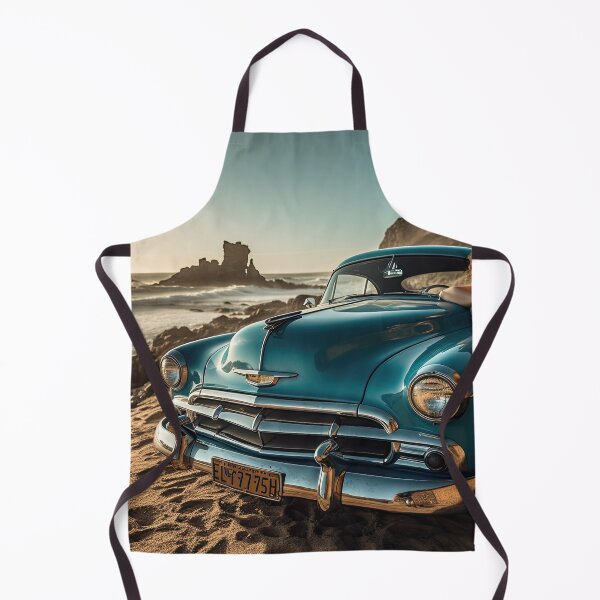 Item preview, A Day At The Beach With My 1950 Chevrolet Bel Air designed and sold by Diego Re.