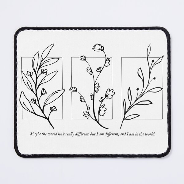 Item preview, “I am in the world” — Tess of the Road by Rachel Hartman (black) designed and sold by ConsultantRin.