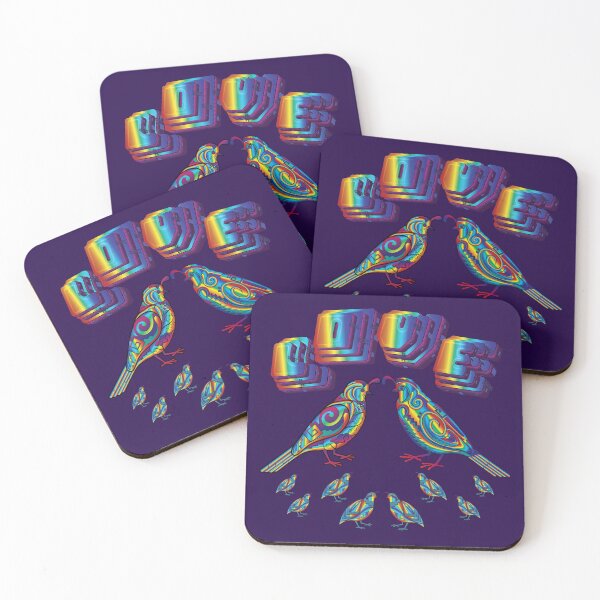 Item preview,  Rainbow quail family designed and sold by Caummon Thread.