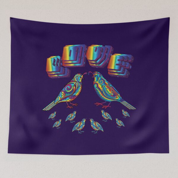 Item preview,  Rainbow quail family designed and sold by Caummon Thread.