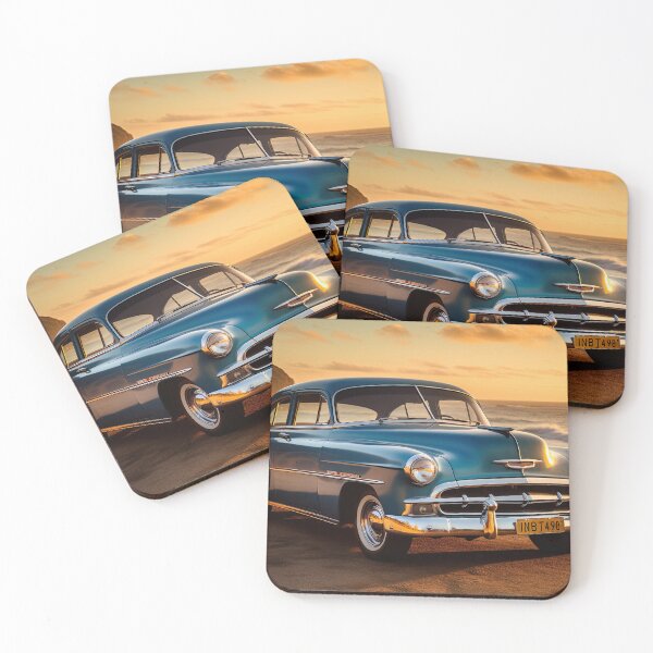 Item preview, 1950 Chevrolet Bel Air At The Beach At Sunset designed and sold by Diego Re.