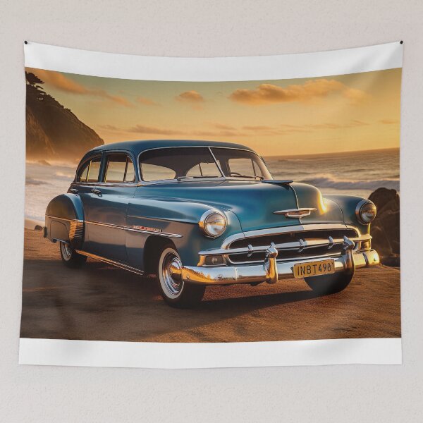 Item preview, 1950 Chevrolet Bel Air At The Beach At Sunset designed and sold by Diego Re.