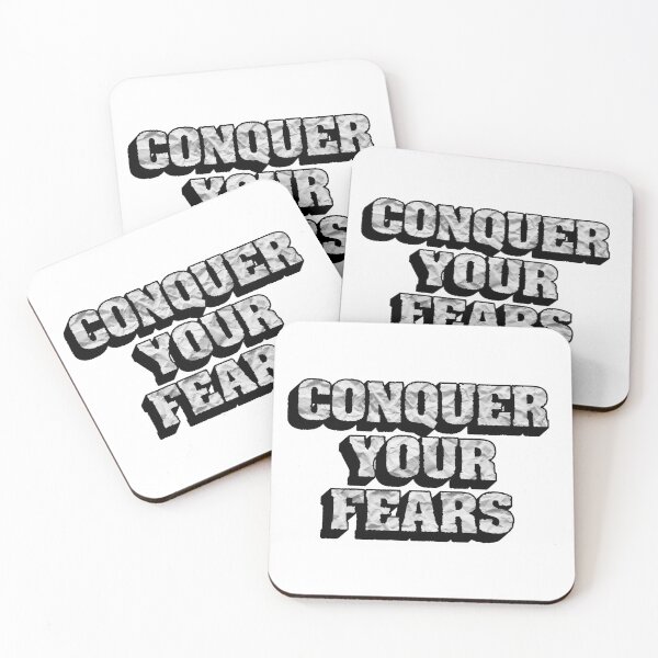 Item preview, Conquer Your Fears designed and sold by Quoterasi.