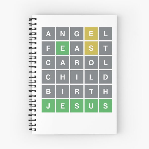 Item preview, JESUS CHRISTMAS Angel Feast Carol Child Birth Religious Wordle designed and sold by Wendy Eriksson.