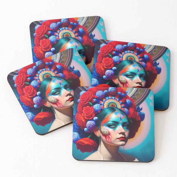 Item preview, Beautiful Scars: Of War Paint and Roses designed and sold by FreeTera.
