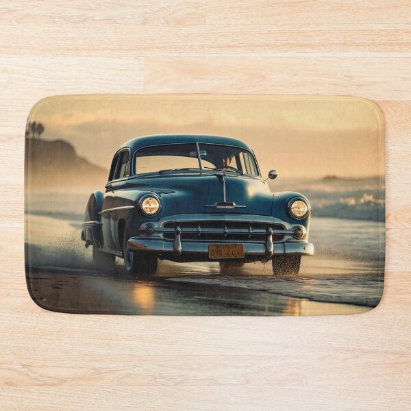 Item preview, Driving A 1950 Chevrolet Bel Air On The Beach designed and sold by Diego Re.
