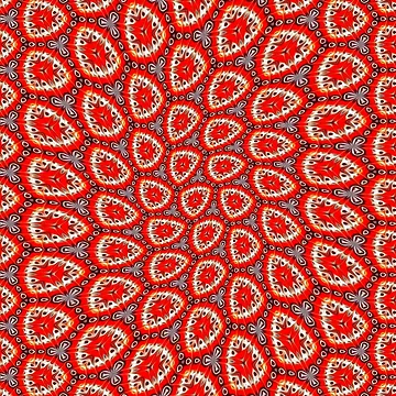 Artwork thumbnail, Butterfly Flower Pattern by Patternflower