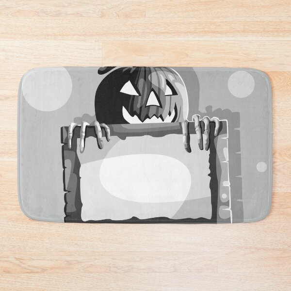 Item preview, Gray Halloween Nameplate designed and sold by Rizky Dwi Aprianda.